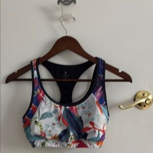 Athleta Floral Sports Bra